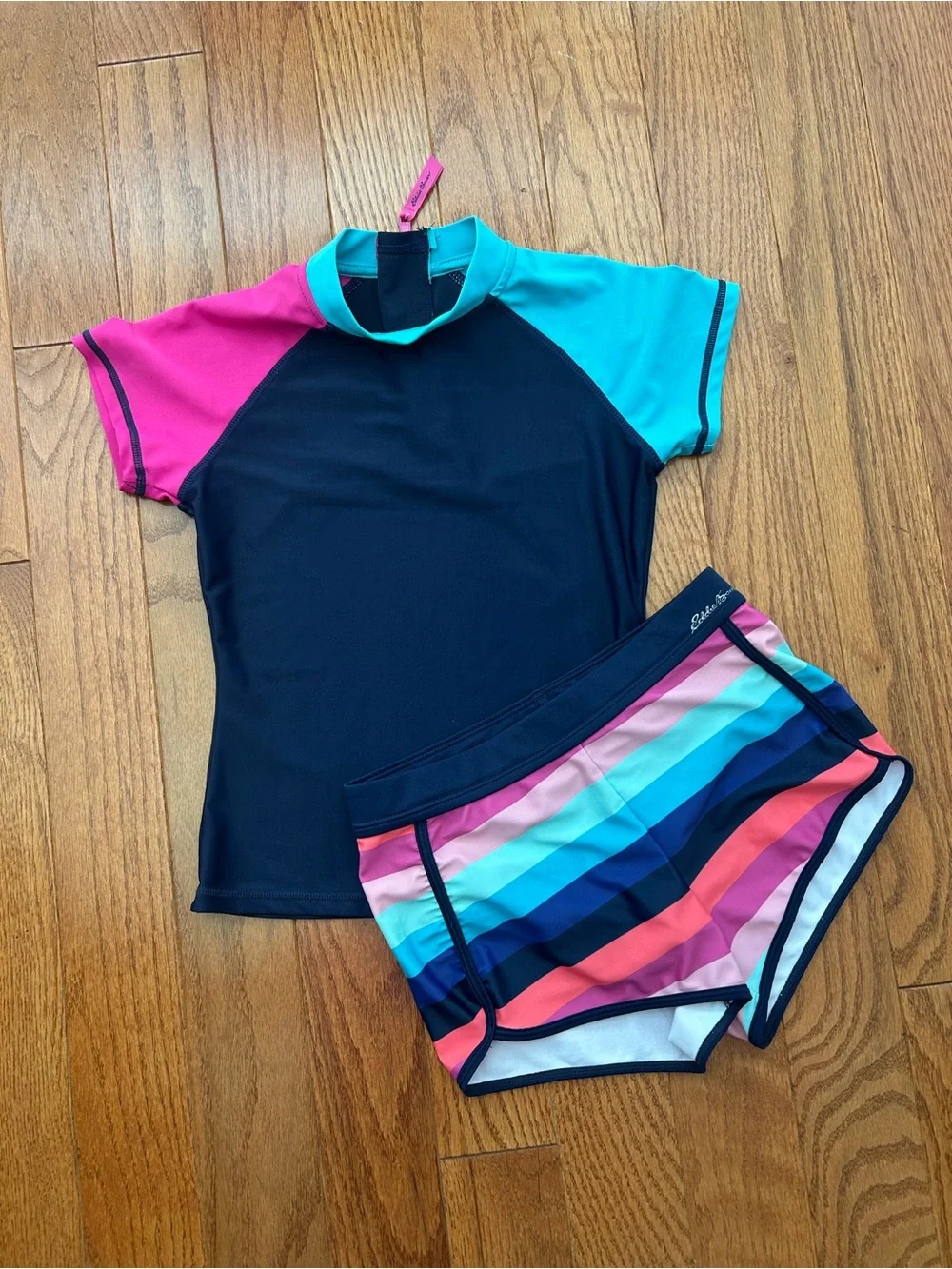 Eddie Bauer girls bathing suit, 7/8